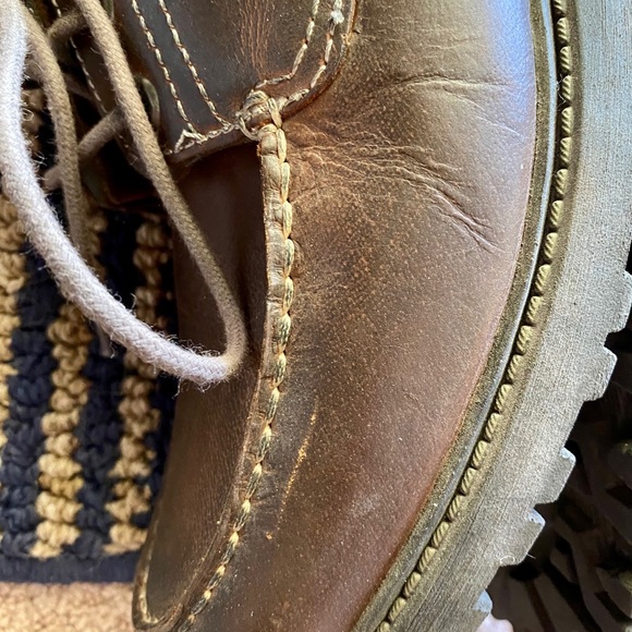 š„¾Menās Chaps leather lace up oxfords size 11.5 - Picture 9 of 9